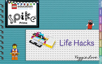 Preview of Lego Spike Prime Life Hack-Veggie Love Presentation