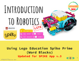 Lego Spike Prime Robotics using Spike App Word Blocks (FREE)