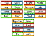 Lego Theme Sight Words Bundle - Pre K, Kinder, First, Seco