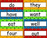 Lego Theme Sight Words - Kindergarten Level