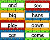 Lego Theme Sight Words - Pre K Level