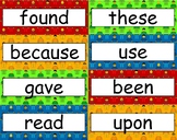 Lego Theme Sight Words - Second Grade Level