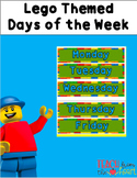 Lego Themed Days of the Week