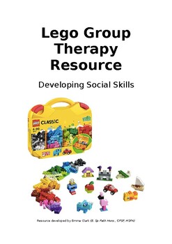 Preview of Lego Therapy Group for Social Skill Development