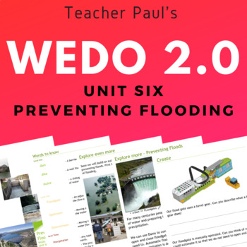 Preview of Lego WeDo 2.0 - Science Unit Six - Prevent Flooding