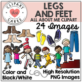 Legs and Feet Clipart by Clipart That Cares