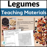 Legumes Lesson for Culinary Arts and Family and Consumer S