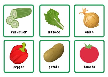 Preview of Legumes/Vegetables Flashcards!!! (FR/ENG)