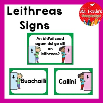 Preview of Leithreas Signs