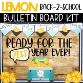 Lemon Back To School Bulletin Board or Door Kit