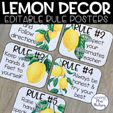 Lemon Class Rules (Editable)