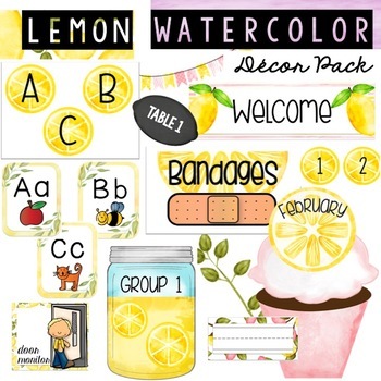 Preview of Lemon Decor Pack Bundle