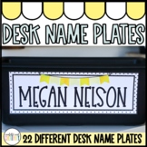 Lemon Desk Name Plates