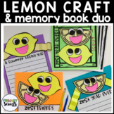 Lemon End of Year Craft & Memory Book