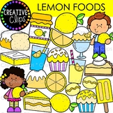 Lemon Food Clipart {Lemon Clipart}