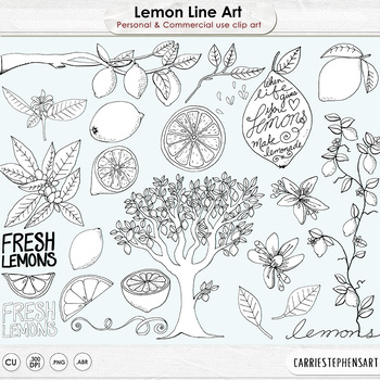 lemon outline