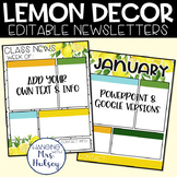 Lemon Newsletter Templates