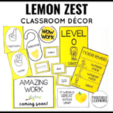 Lemon Farmhouse Classroom Theme Decor