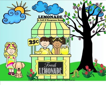 Preview of Lemonade - (A Steady Beat, Long vs. Short, Song/Game) - SMNTBK Ed.