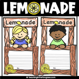 Lemonade Stand Writing Activity Craft