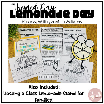 Preview of Lemonade Day - Perfect for End of the Year or ABC Countdown!