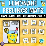 Lemonade Feelings Play Dough Mat - Preschool Kindergarten 