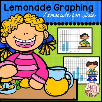 Preview of Bar Graphs "Literature and Math" (Lemonade Theme)