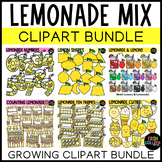 Lemonade Mix Clipart Growing Bundle - Summer Clipart