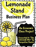 Lemonade Stand Business Plan