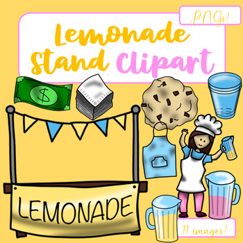 Preview of Lemonade Stand Clipart