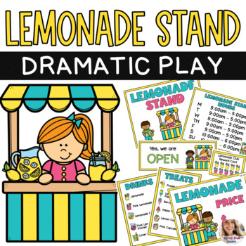 Preview of Lemonade Stand Dramatic Play Center