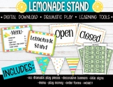 Lemonade Stand Dramatic Play Center - Printable - Money Sk