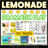 Lemonade Stand Dramatic Play for Preschool and Pre-K