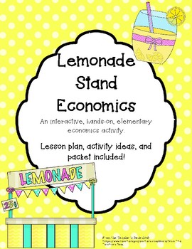 Preview of Lemonade Stand Economics