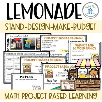 Preview of Lemonade Stand | Project Based Learning PBL