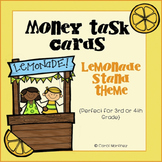 Money Task Cards {Lemonade Stand Theme}