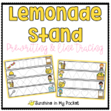 Lemonade Stand Prewriting and Tracing