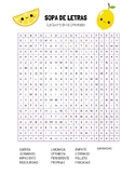 Lemonade War - Word Search Puzzle - Dual Language - Spanish