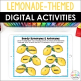 Lemonade-themed Digital Activities [4th Grade]