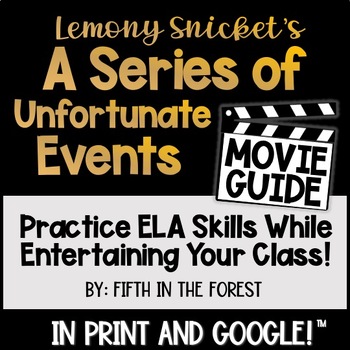 Preview of Lemony Snicket's A Series of Unfortunate Events MOVIE GUIDE book vs movie