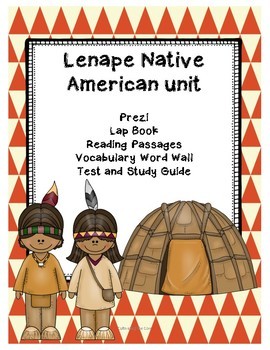 Preview of Lenape / Eastern Woodland Natives Unit of Study