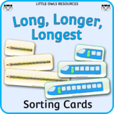 Length Comparison Activity Cards - Long/Short