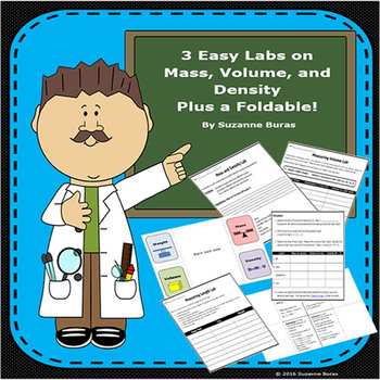 Preview of Length, Mass, Volume, and Density Labs