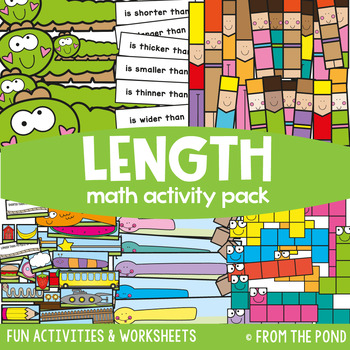 Preview of Length  {Math Activities Pack #10} Beginning Measurement