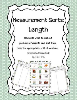Preview of Length: Measurement Sort