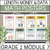 Length, Money, & Data BOHO - based on Eureka Grade 2 Module 7
