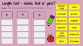 Length Sort - inches, feet and yards - Measurement - Googl
