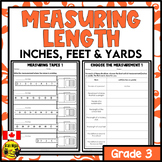 Length Worksheets | Inches, Feet, Yards