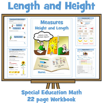 Preview of Length and Height: Special Education Math