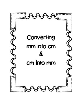 Preview of Length - mm cm m km - 3 Square Puzzles – Game – Ink Saver